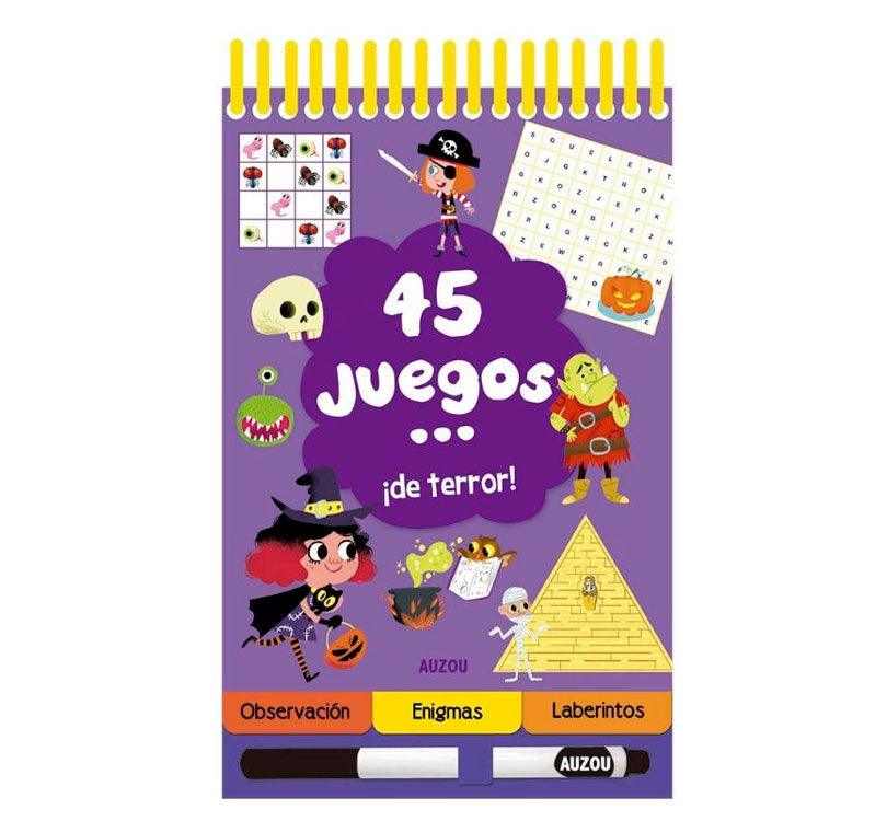 45 Juegos pasatiempos ¡De terror! - manodesantaoficial
