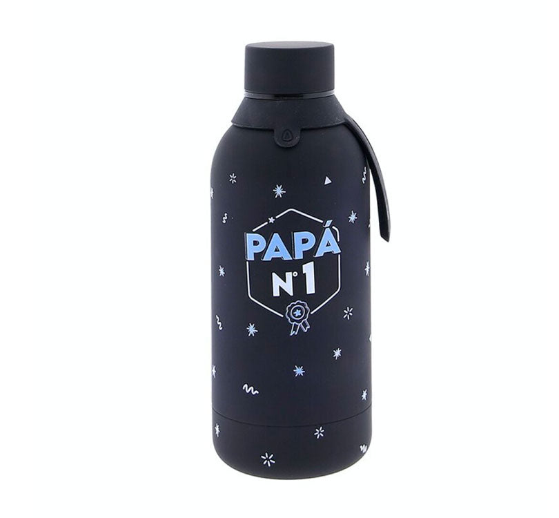 Botella isotérmica Papá Número Uno – manodesantaoficial