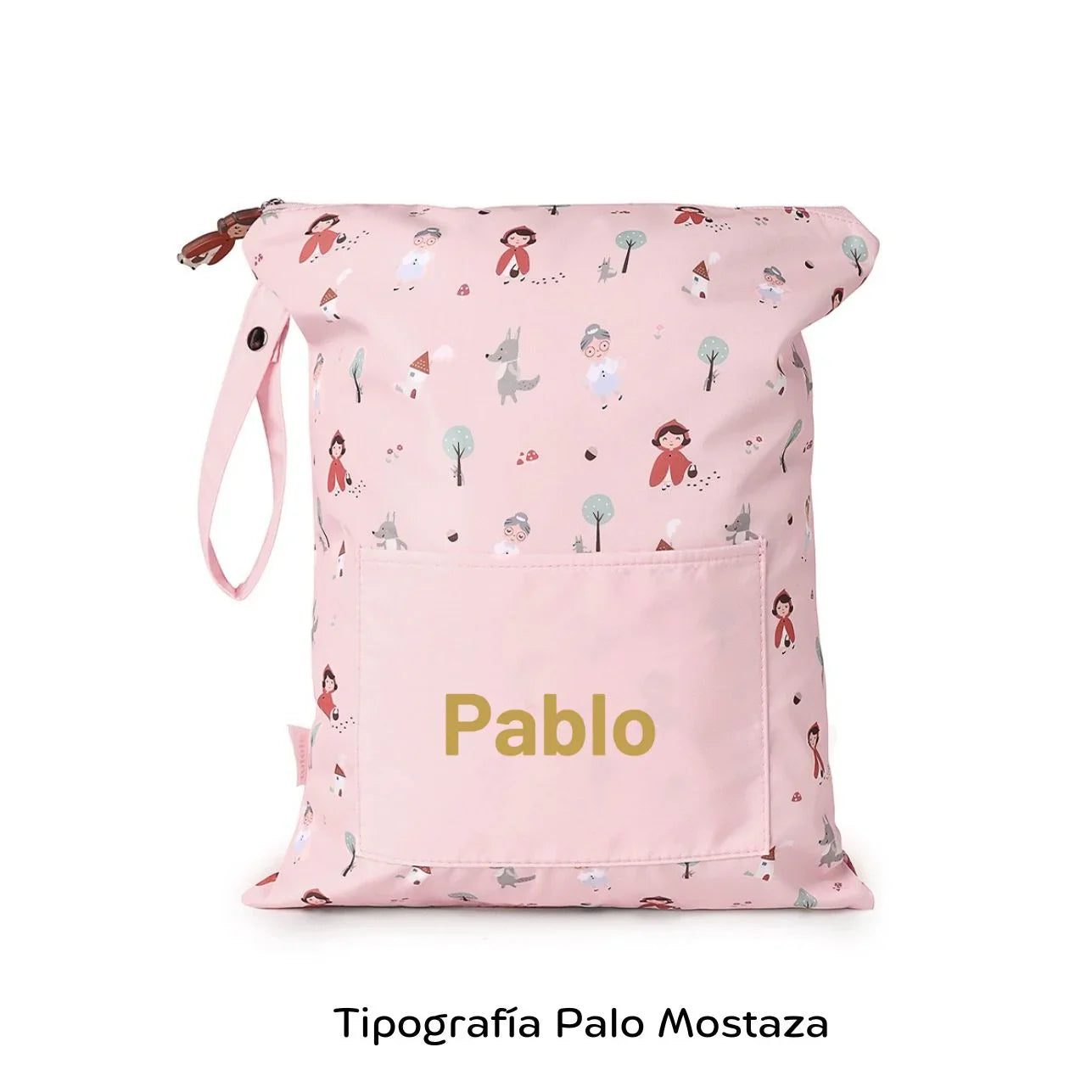 la Bolsa Impermeable Caperucita Personalizable de Tutete es justo lo que necesitas.
Esta bolsa es perfecta para llevar la muda de recambio a la escuela infantil o para guardar la ropa mojada o manchada después de una clase de natación. ¡Incluso es ideal para llevar la ropa interior cuando estás de viaje! El tamaño cómodo y versátil de la bolsa te permitirá llevar todo lo que necesitas.