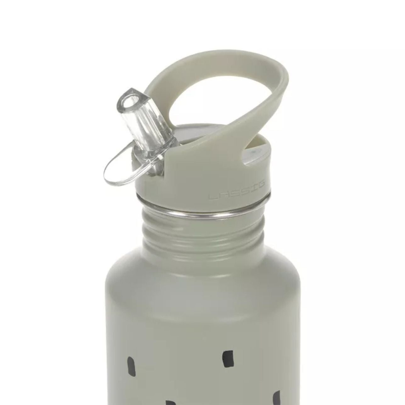 La botella de acero inoxidable Happy Prints Olive de LÄSSIG es la compañera perfecta para los pequeños exploradores de entre 3 y 10 años. Con un diseño elegante en tonos mint y materiales resistentes, esta botella combina funcionalidad, seguridad y estilo en un solo accesorio.