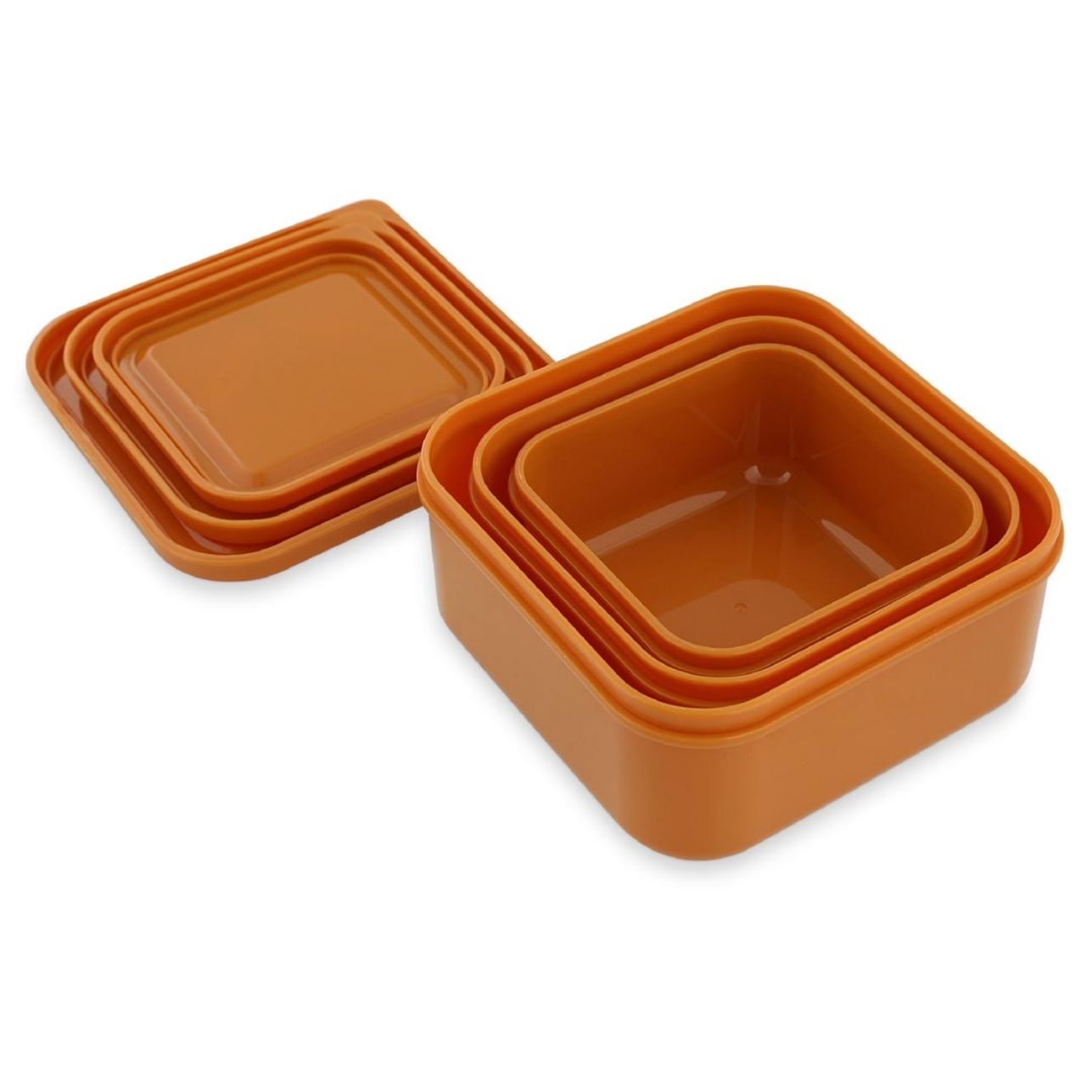 set de 3 fiambreras nido es perfecto para organizar las meriendas de los más peques, ya sea en el cole, en casa o de paseo. Cada cajita viene con su propia tapa decorada y es ideal para llevar desde un pequeño snack hasta una porción completa de fruta o sándwich.