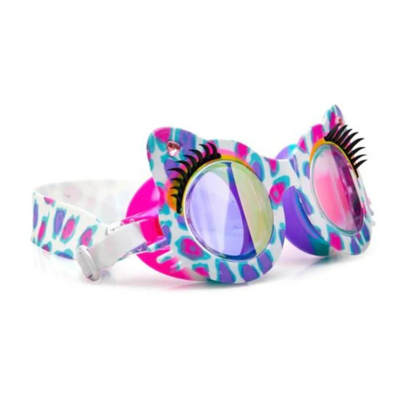 GAFAS DE NATACION BLING Fabricadas con 100% silicona hipoalergénica, sin látex y con una cinta suave ajustable, se adaptan cómodamente sin apretar. Las lentes cuentan con protección UV y tratamiento antivaho, asegurando una visión clara y segura bajo el agua.