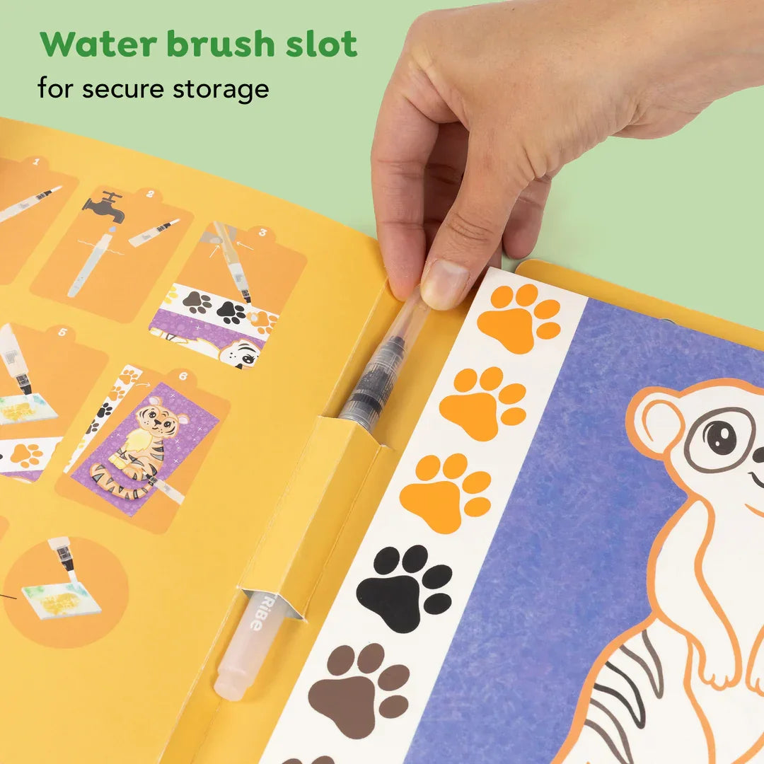 Dale vida a la imaginación de tus hijos con nuestro Set de Láminas Acuarela de Viaje - Aninales. Este fabuloso set está diseñado para niños de 4 a 7 años y es la introducción perfecta al mundo de la pintura.