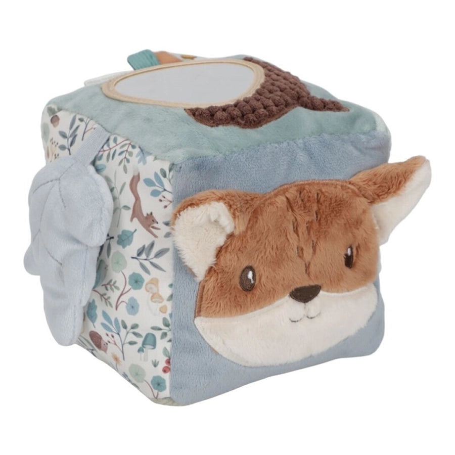 Cubo Blandito de Actividades Forest Friends. Little Dutch