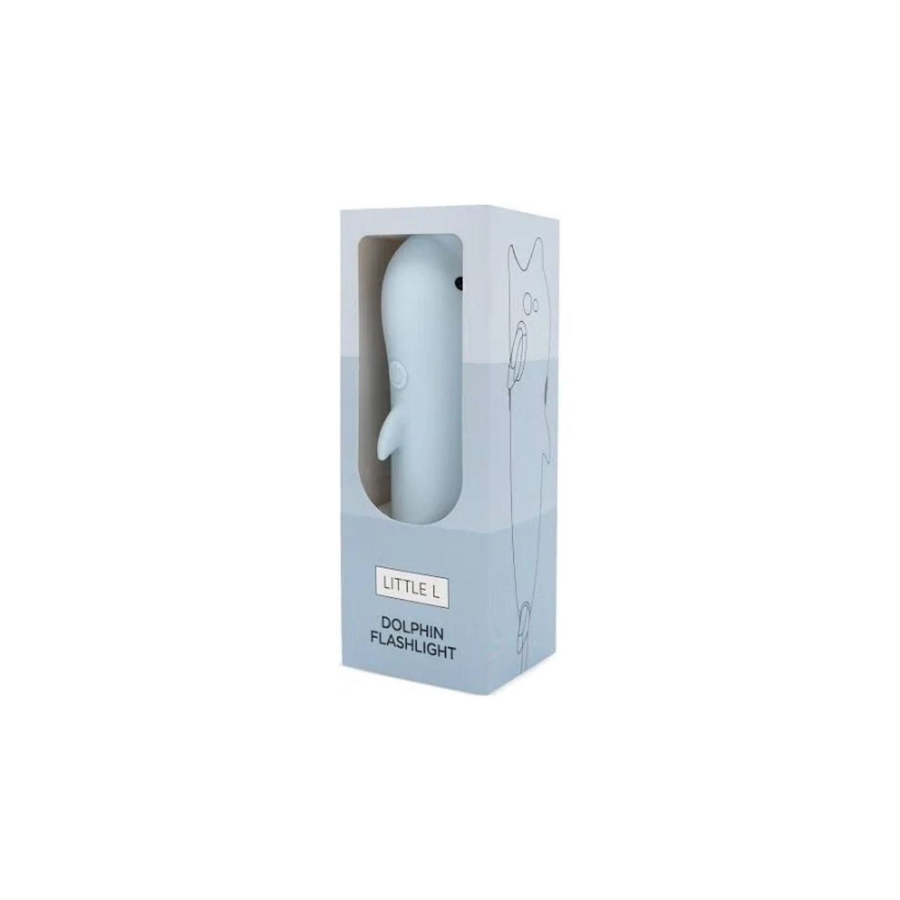 Linterna Little L DELFÍN – Luz suave y compañera de aventuras 🌟
Edad recomendada: A partir de 3 años
Incluye: 1 linterna recargable con correa
Medidas aproximadas: Adaptada a manos pequeñas
Alimentación: Recargable vía USB-C (cable incluido)