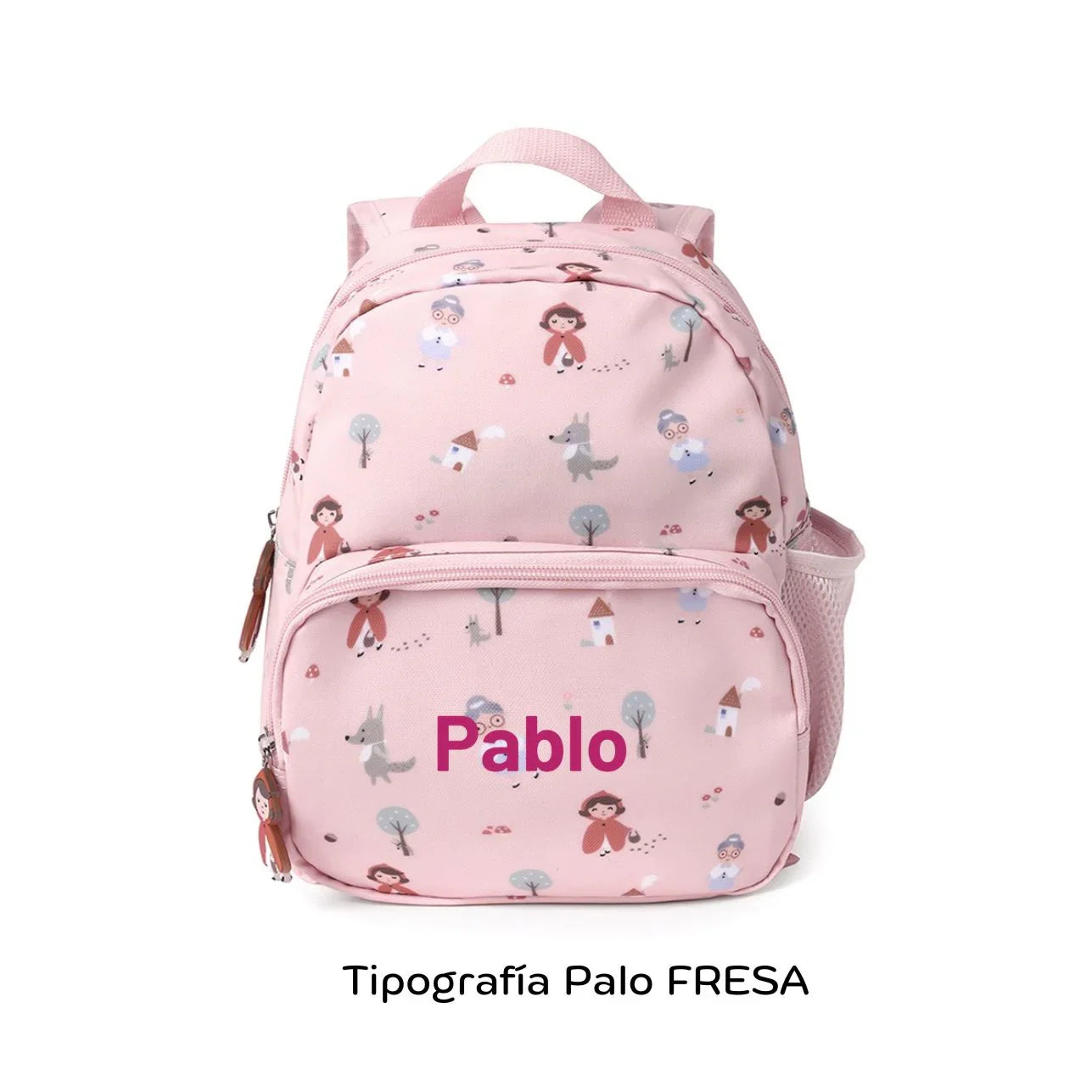 ¡La Mochila Infantil Little Red, Caperucita, coches de ciudad, Personalizable de tutete es perfecta para esos pequeños aventureros en su regreso a clases! esta mochila es un must-have para llevar a la escuela. 