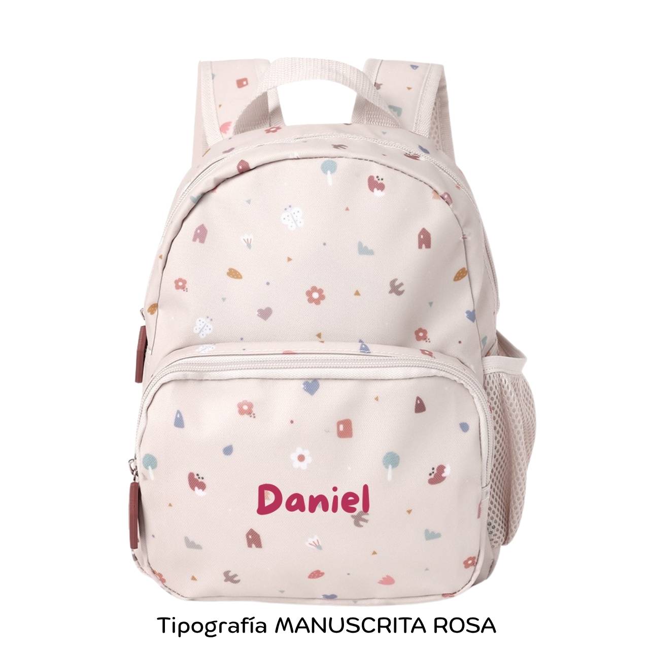 ¡La Mochila Infantil Geometric Nature Personalizable de tutete es perfecta para esos pequeños aventureros en su regreso a clases! esta mochila es un must-have para llevar a la escuela.
¿Por qué son ideales para tu peque? El tamaño pequeño es perfecto para llevar una muda y puede ser personalizado con su nombre. Además, cuenta con un bolsillo frontal para llevar cómodamente su juguete favorito. y uno lateral para poder llevar su botella de agua ¡Ideal para los más pequeños de la familia