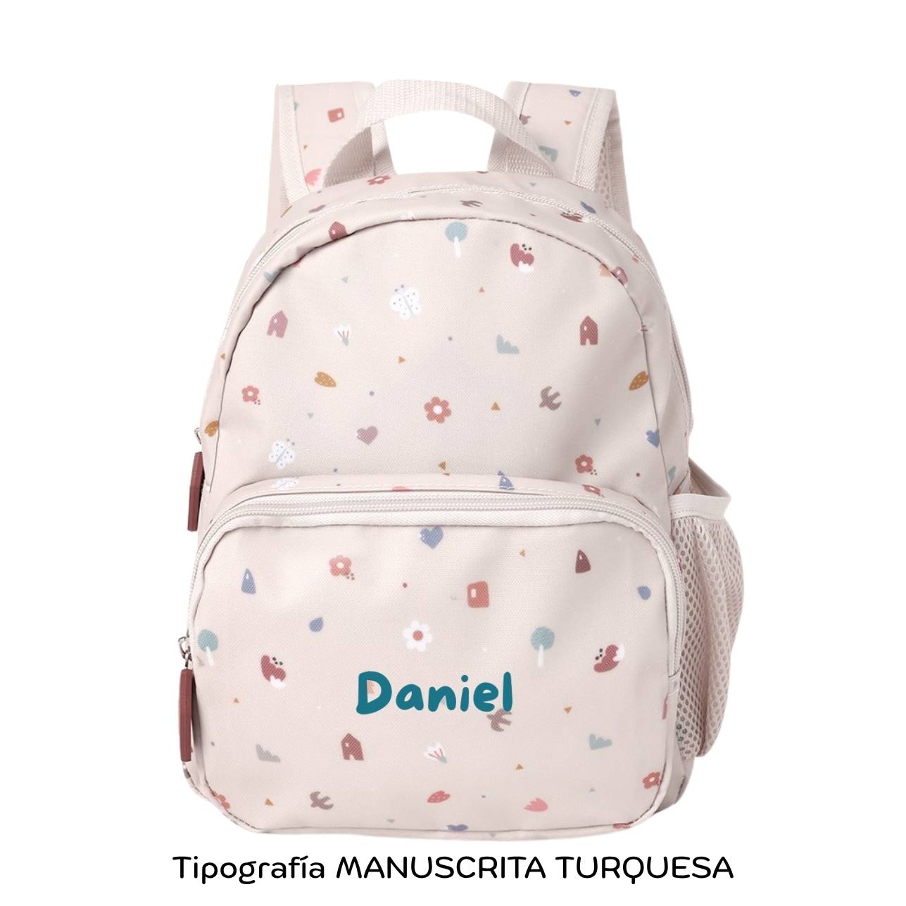 ¡La Mochila Infantil Geometric Nature Personalizable de tutete es perfecta para esos pequeños aventureros en su regreso a clases! esta mochila es un must-have para llevar a la escuela.
¿Por qué son ideales para tu peque? El tamaño pequeño es perfecto para llevar una muda y puede ser personalizado con su nombre. Además, cuenta con un bolsillo frontal para llevar cómodamente su juguete favorito. y uno lateral para poder llevar su botella de agua ¡Ideal para los más pequeños de la familia