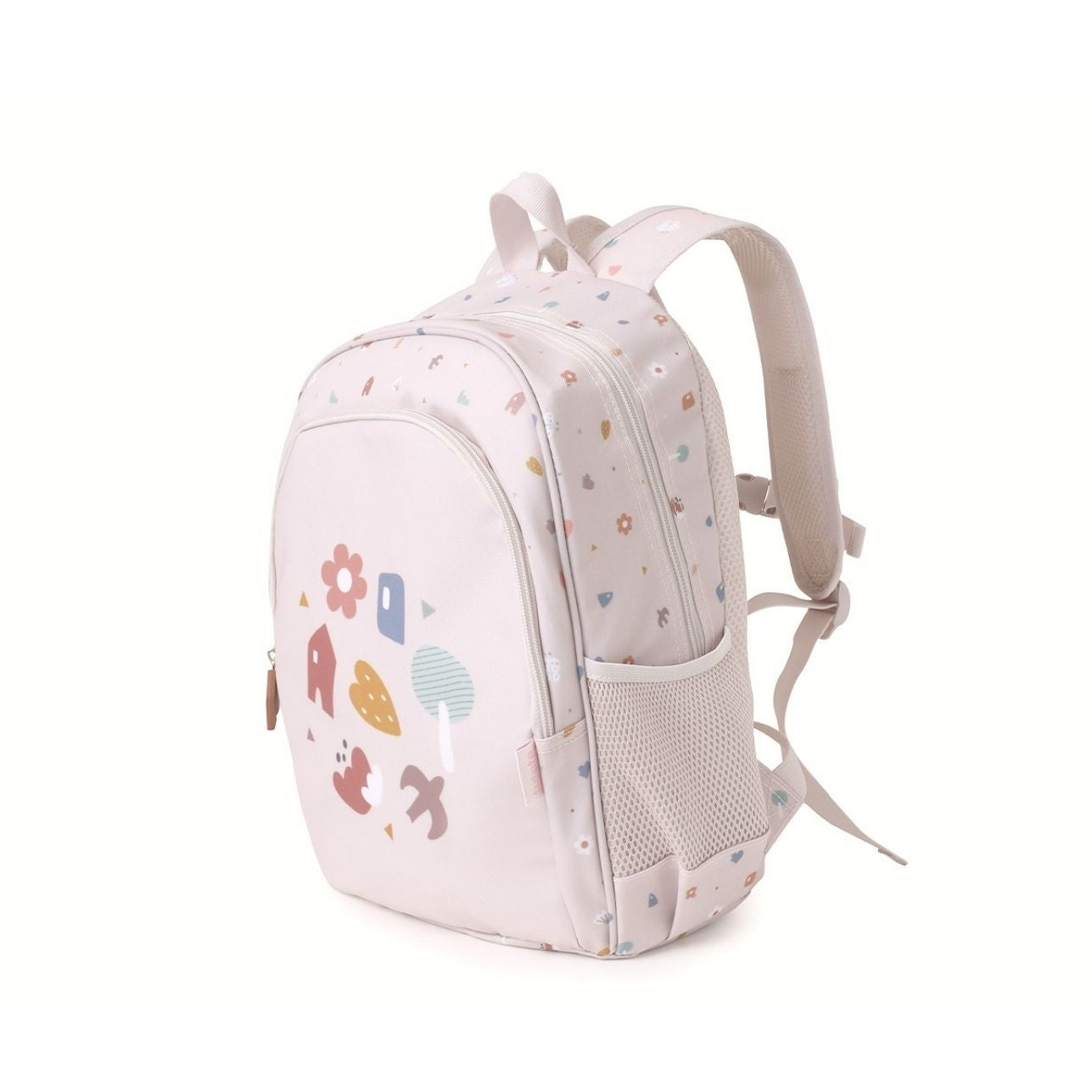 La Mochila Primaria Geometric Nature de Tutete está pensada para acompañar a los peques de 5 a 10 años en su día a día escolar, combinando funcionalidad, diseño y comodidad. Perfecta para la primaria o los últimos cursos de infantil, ofrece espacio extra para todo lo que necesitan sin sacrificar ligereza.