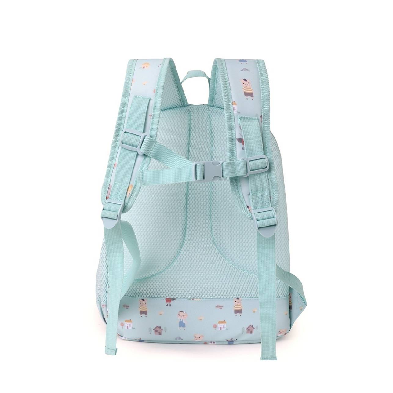 La Mochila Primaria Tres cerditos de Tutete está pensada para acompañar a los peques de 5 a 10 años en su día a día escolar, combinando funcionalidad, diseño y comodidad. Perfecta para la primaria o los últimos cursos de infantil, ofrece espacio extra para todo lo que necesitan sin sacrificar ligereza.