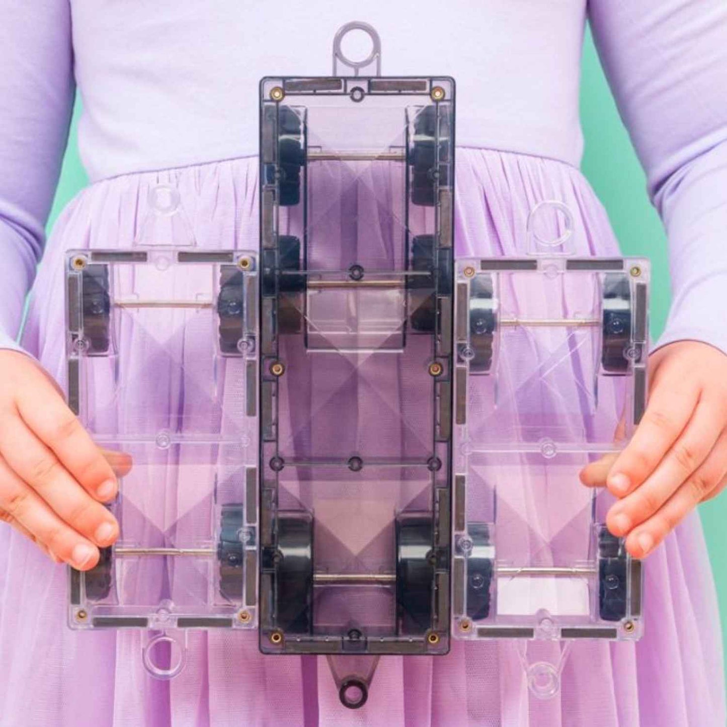 Pack Transportes 50 piezas Pastel – Connetix
Edad recomendada: A partir de 3 años