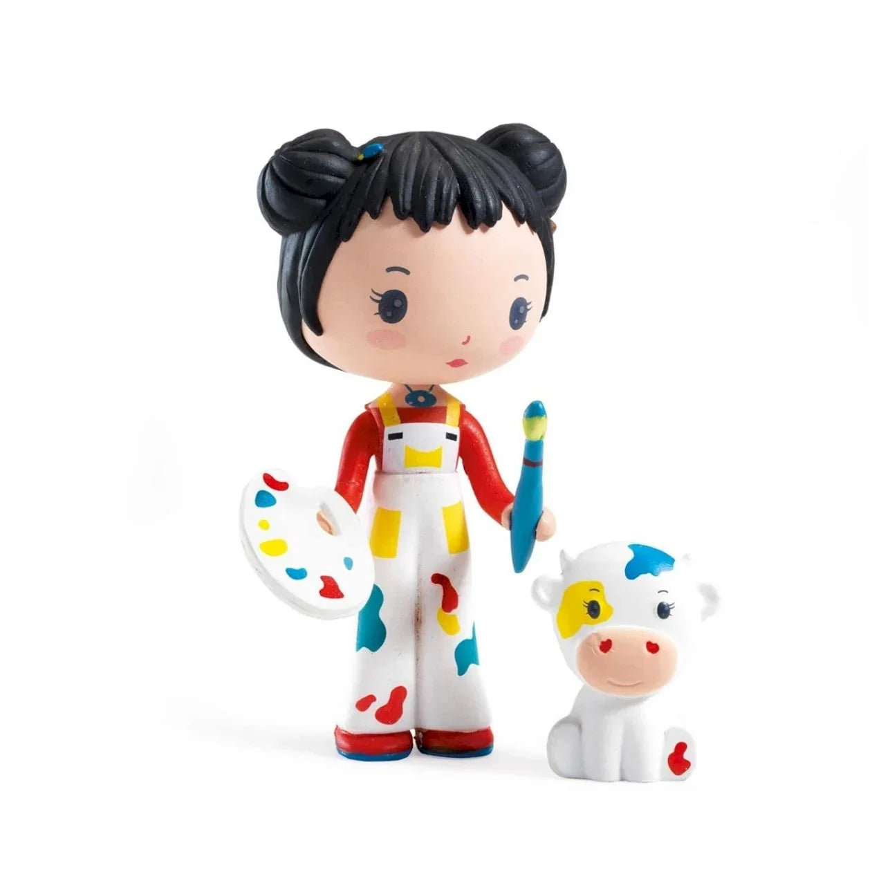 Una encantadora muñequita con su inseparable mascota, perfecta para imaginar, jugar y coleccionar.
Tinyly Barbouille & Gribs forma parte de la delicada colección Tinyly de Djeco. Diseñada por Virginie Brachet, esta figura combina ternura, detalle y fantasía, invitando a los peques a crear historias llenas de magia y amistad.