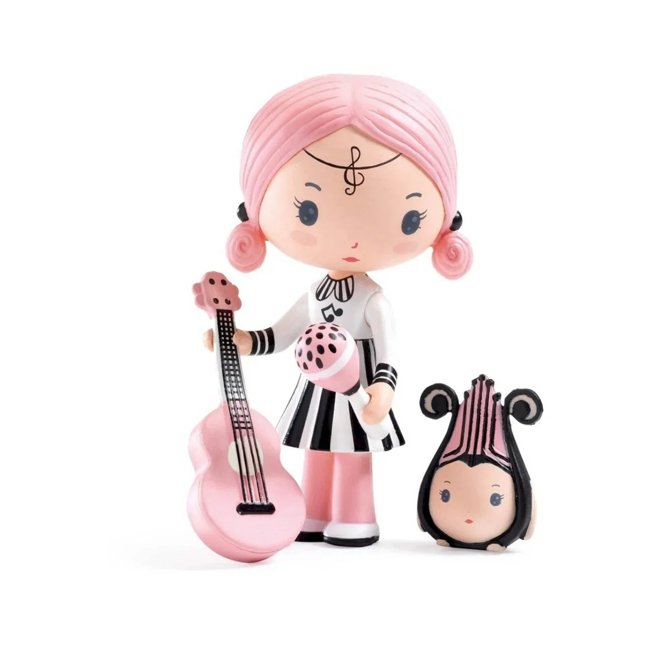 Tinyly Sidonie & Zick
🌸 Una encantadora muñequita con su inseparable mascota, perfecta para imaginar, jugar y coleccionar.
Tinyly Sidonie & Zick forma parte de la delicada colección Tinyly de Djeco. Diseñada por Virginie Brachet, esta figura combina ternura, detalle y fantasía, invitando a los peques a crear historias llenas de magia y amistad.