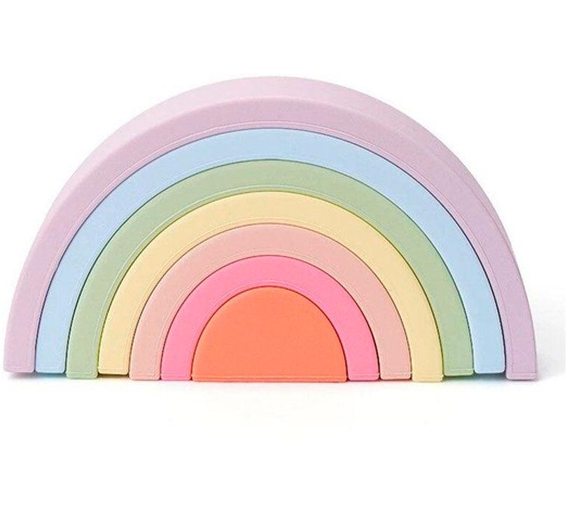 Arcoiris silicona 7 piezas - manodesantaoficial