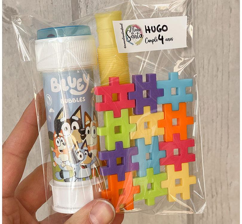 Bolsita cumple Meli Basic, tubo extensible y pompero - manodesantaoficial