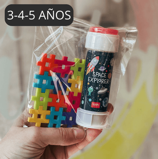 Bolsita cumple Meli Basic y pomperos - manodesantaoficial