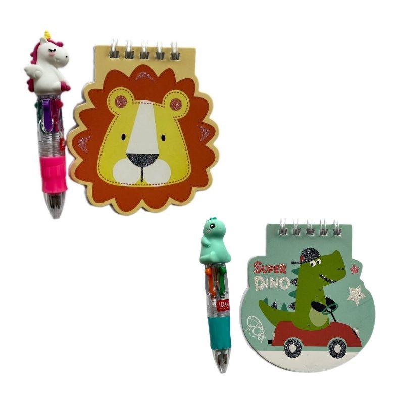 Bolsita cumple Mini bolígrafo multicolor + minilibreta - manodesantaoficial