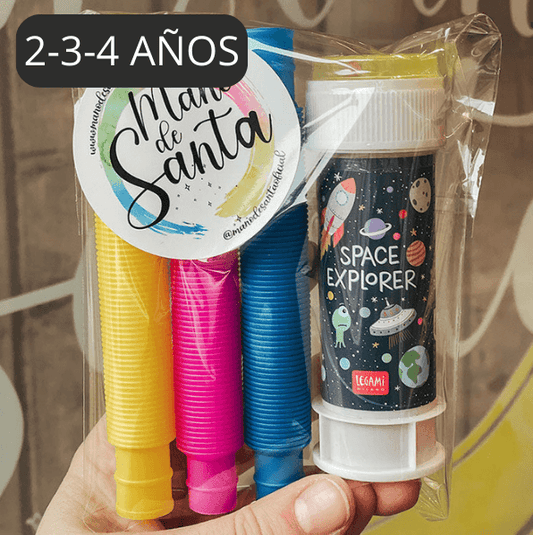 Bolsita cumple Tubos extensibles y pompero - manodesantaoficial