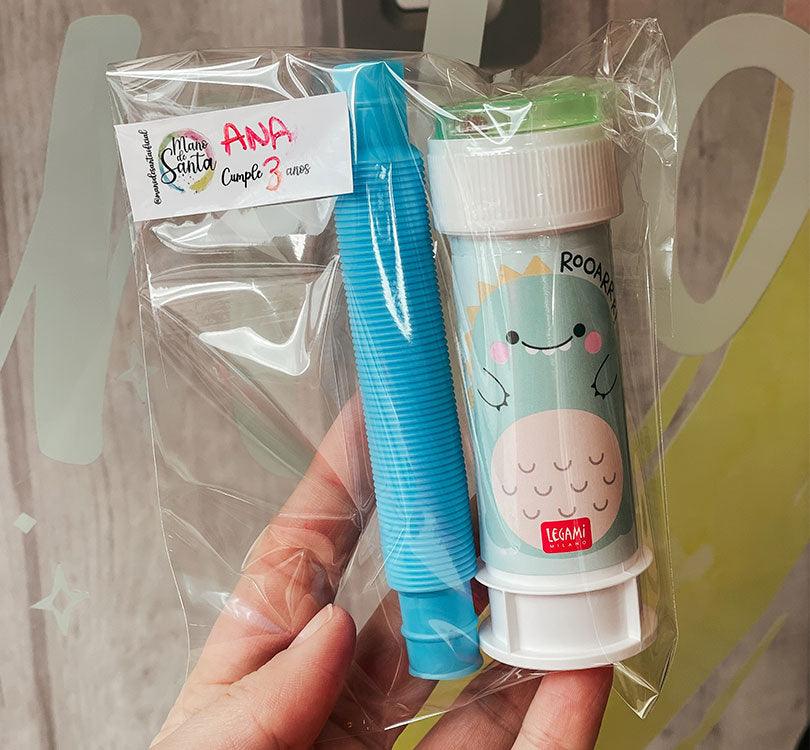 Bolsita cumple Tubos extensibles y pompero - manodesantaoficial