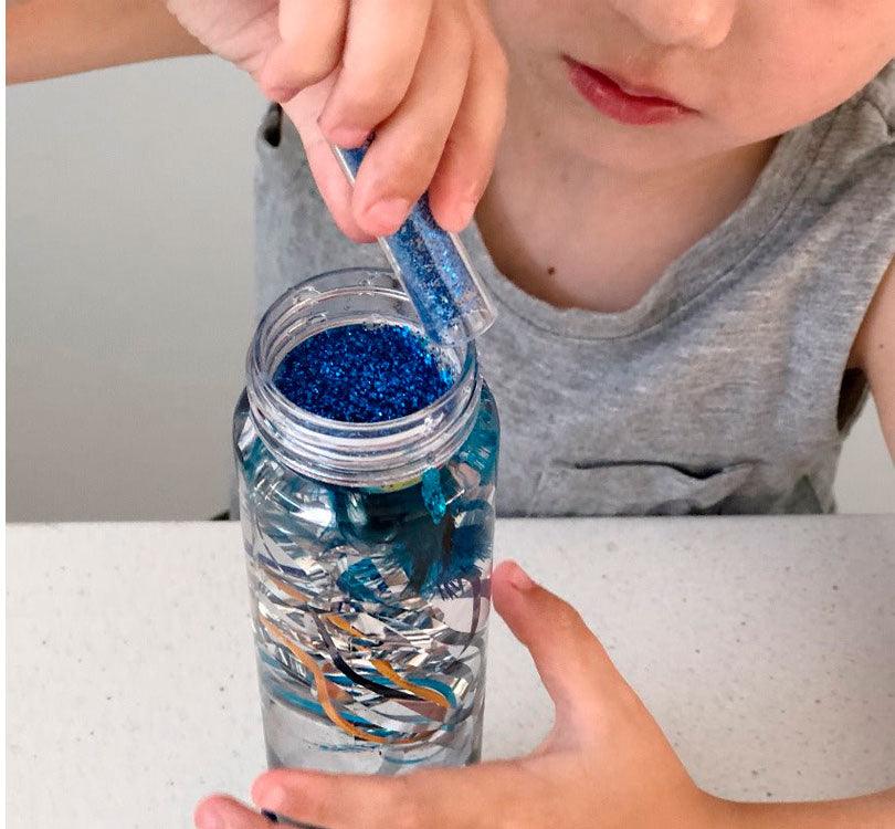 Botella de la calma DIY Galaxy - manodesantaoficial