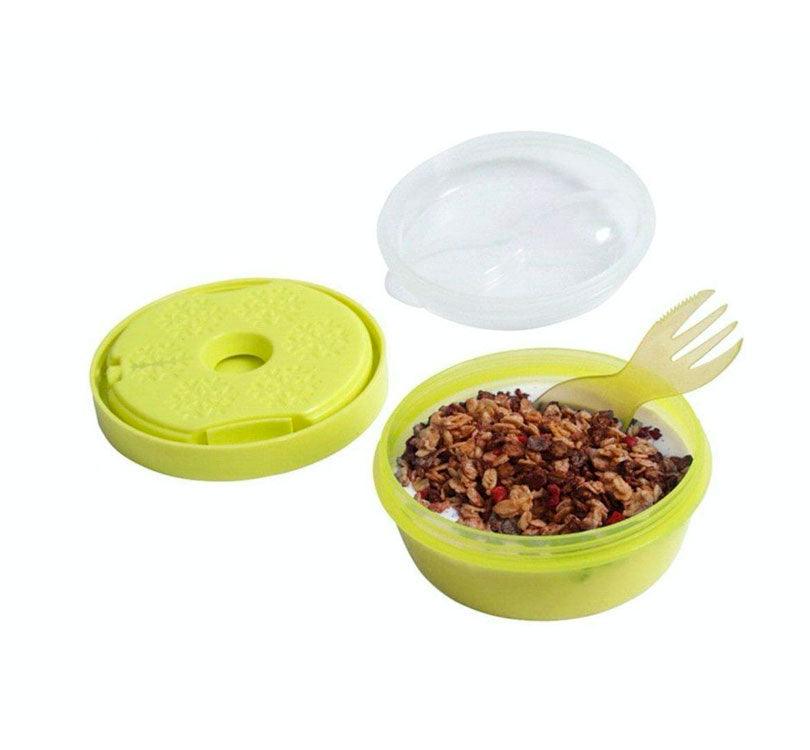 Caja Almuerzo con Tapa Refrigerante N'ice Cup Lime - manodesantaoficial