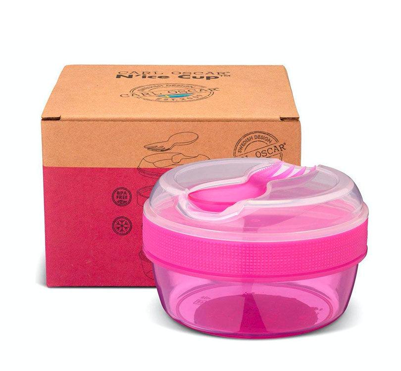 Caja Almuerzo con Tapa Refrigerante N'ice Cup Purple - manodesantaoficial
