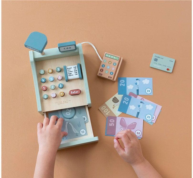 Caja registradora de madera Little Dutch - manodesantaoficial