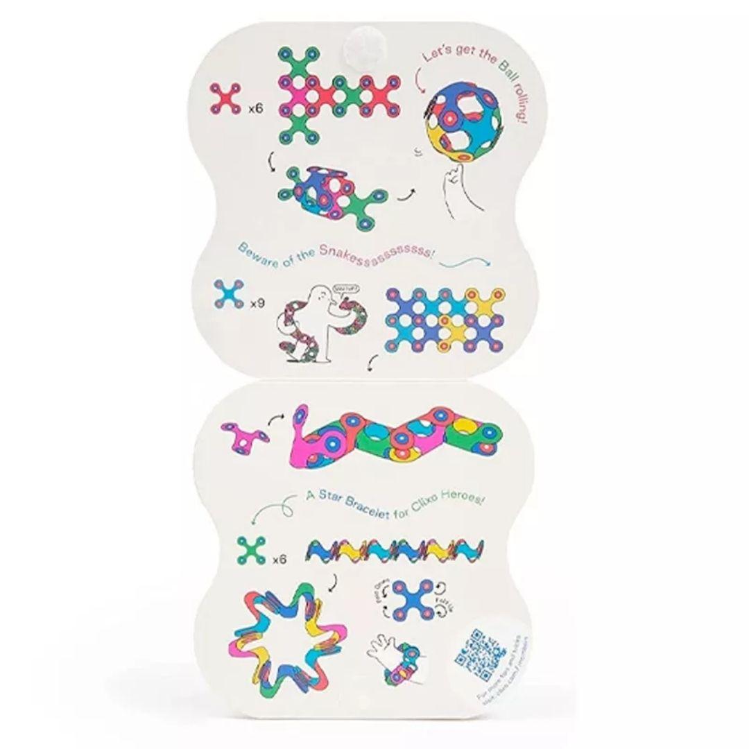 Clixo Mini pack 9 piezas Tiny & Migthty - manodesantaoficial