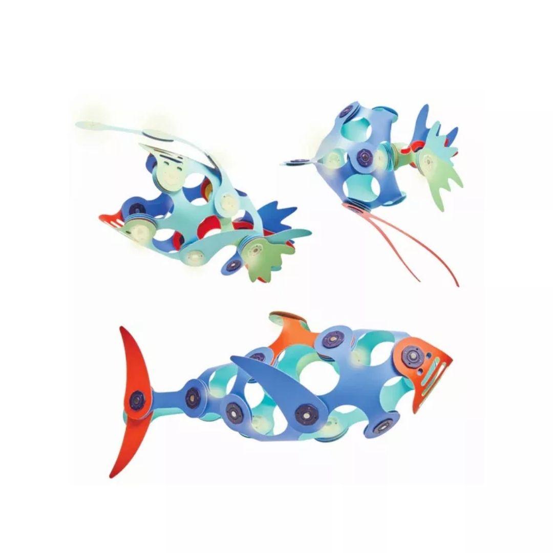 Clixo Pack 24 piezas Ocean Creatures - manodesantaoficial