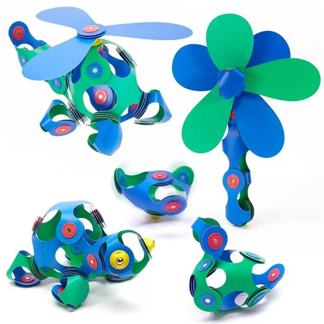 Clixo pack Crew Azul y verde 30 piezas - manodesantaoficial