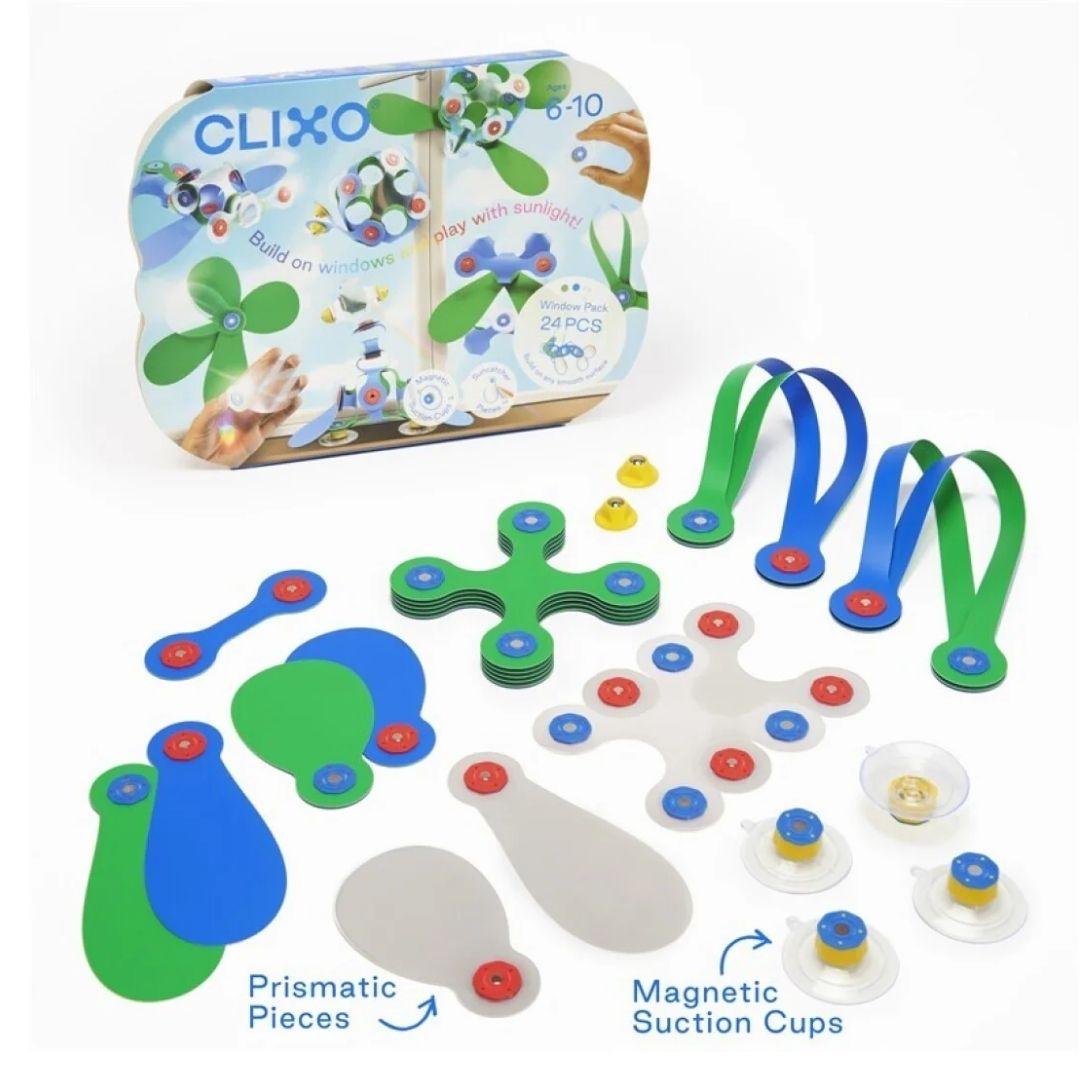 Clixo Window Pack 24 piezas (Con ventosas) - manodesantaoficial