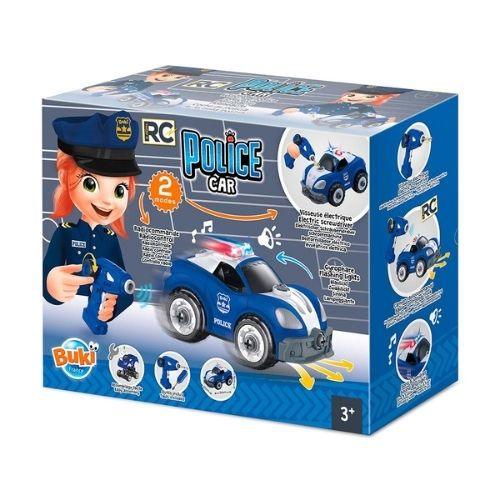 Coche de policía teledirigido RC Buki - manodesantaoficial