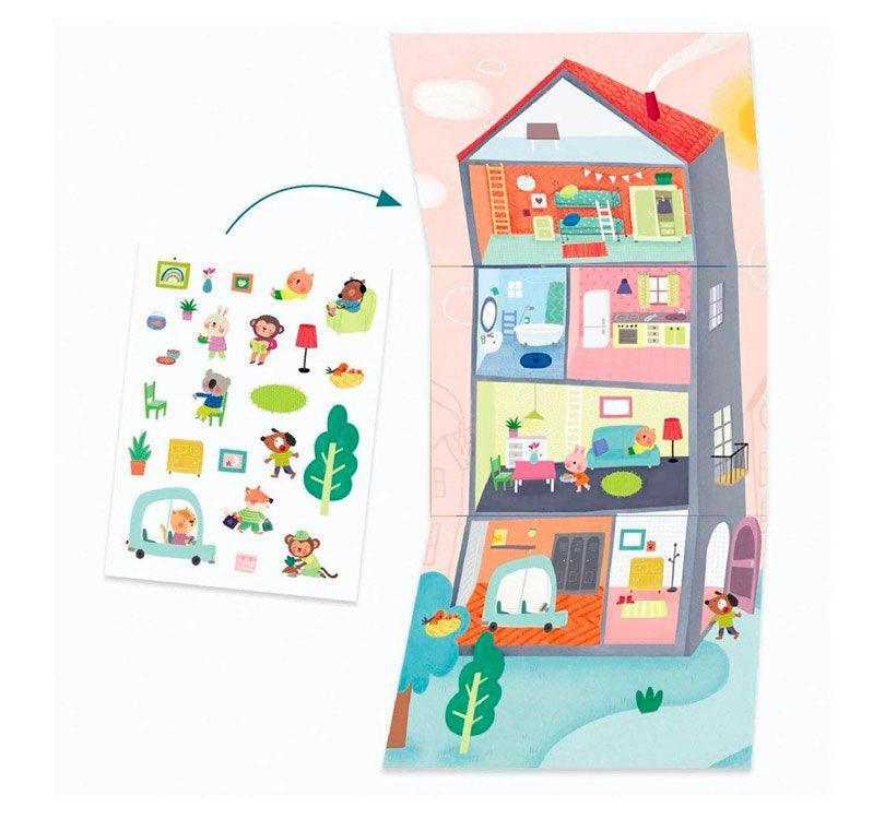 Cofre multiactividad Los animales y su casa - manodesantaoficial