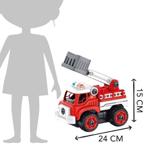 Construye camión de bomberos teledirigido RC Buki - manodesantaoficial