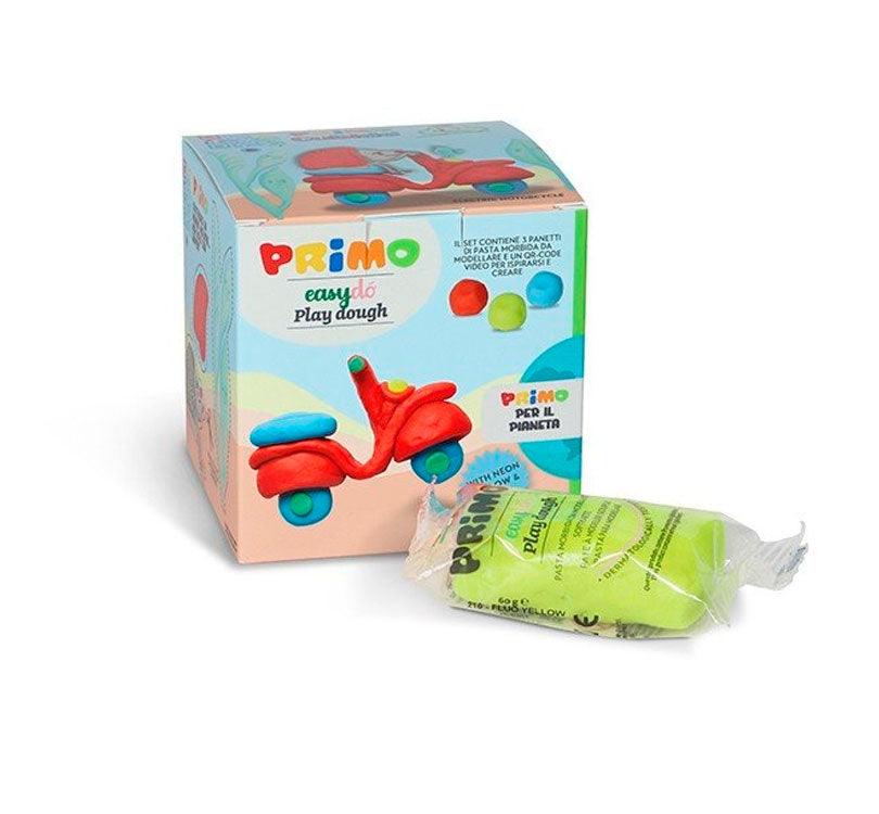 Cubo de Mini Plastilina 3 colores EasyDo MOTO - manodesantaoficial