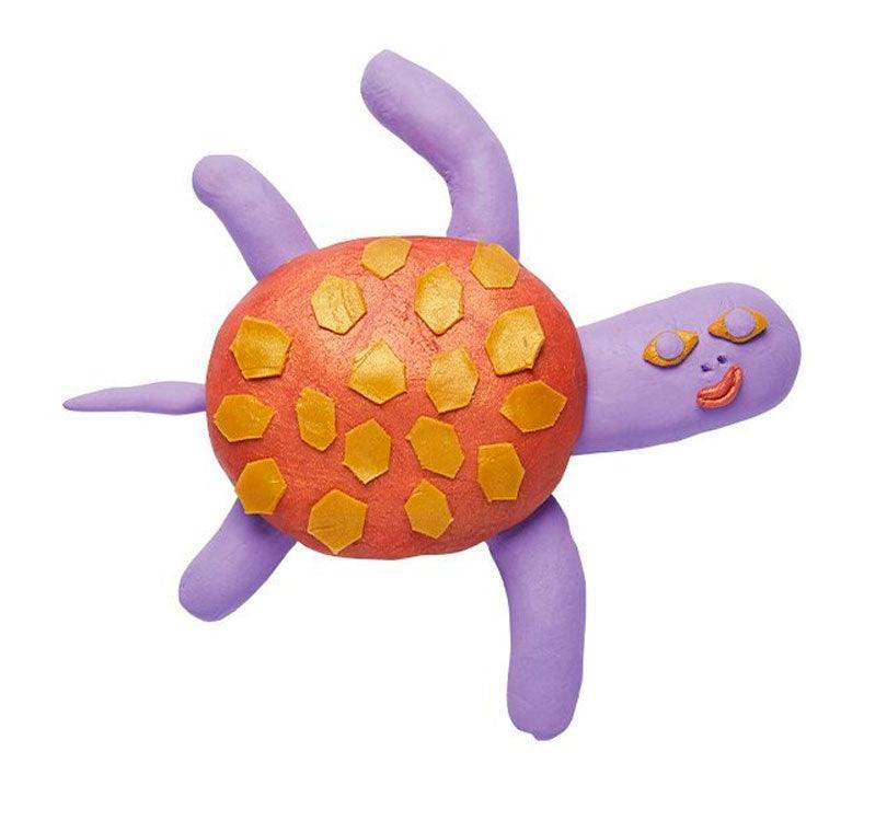 Cubo de Mini Plastilina 3 colores EasyDo TORTUGA - manodesantaoficial
