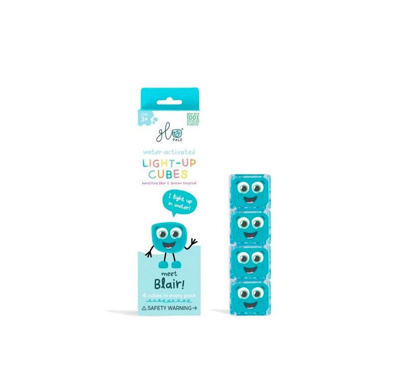Cubos de luz sensoriales para el baño- AZUL - manodesantaoficial
