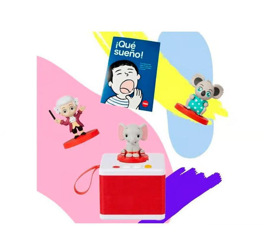 Cuentacuentos Kit dulce sueños Altavoz 3 personajes musicales - manodesantaoficial