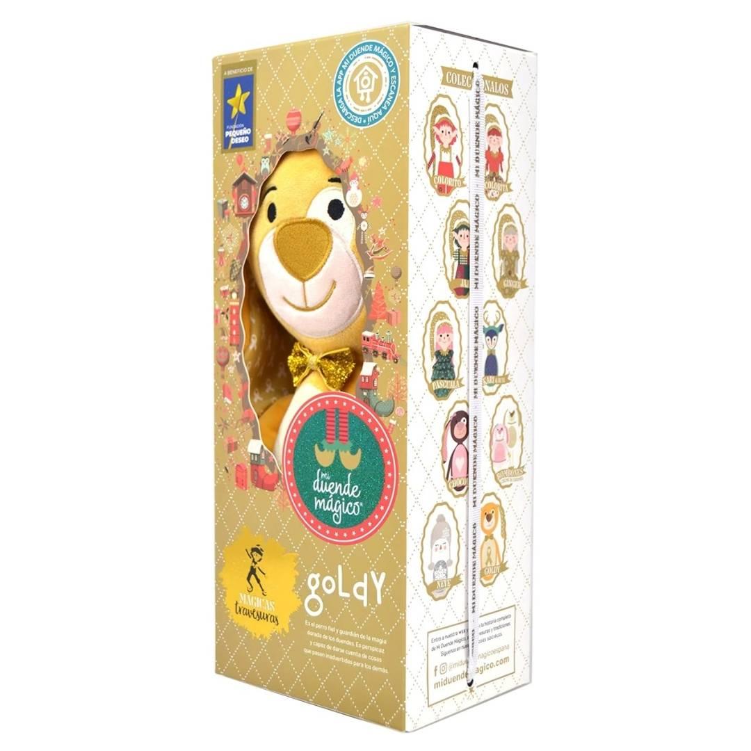 Goldy el duende mágico de la Navidad - manodesantaoficial