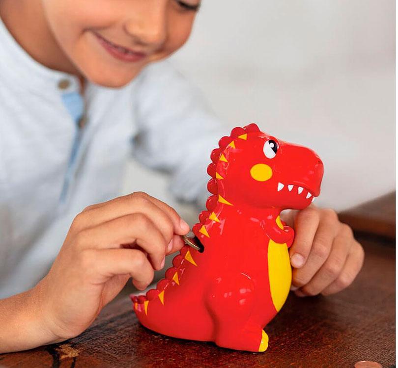 Hucha Dinosaurio - manodesantaoficial