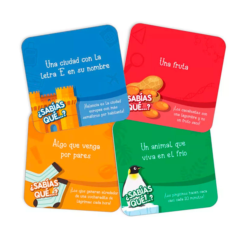Juego de cartas A toda letra - manodesantaoficial