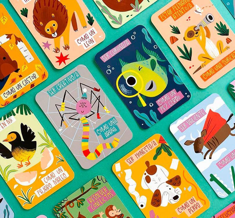 Kit 30 Tarjetas flashcard habilidades sociales YO SOY CAPAZ - manodesantaoficial