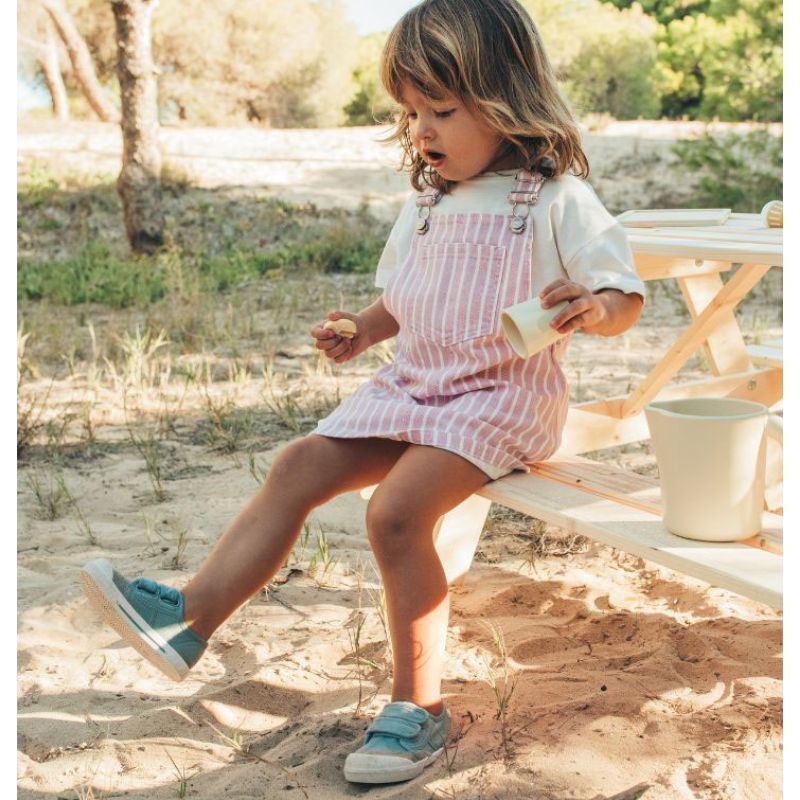 Lona Barefoot Canvas V Matcha respetuosas - manodesantaoficial