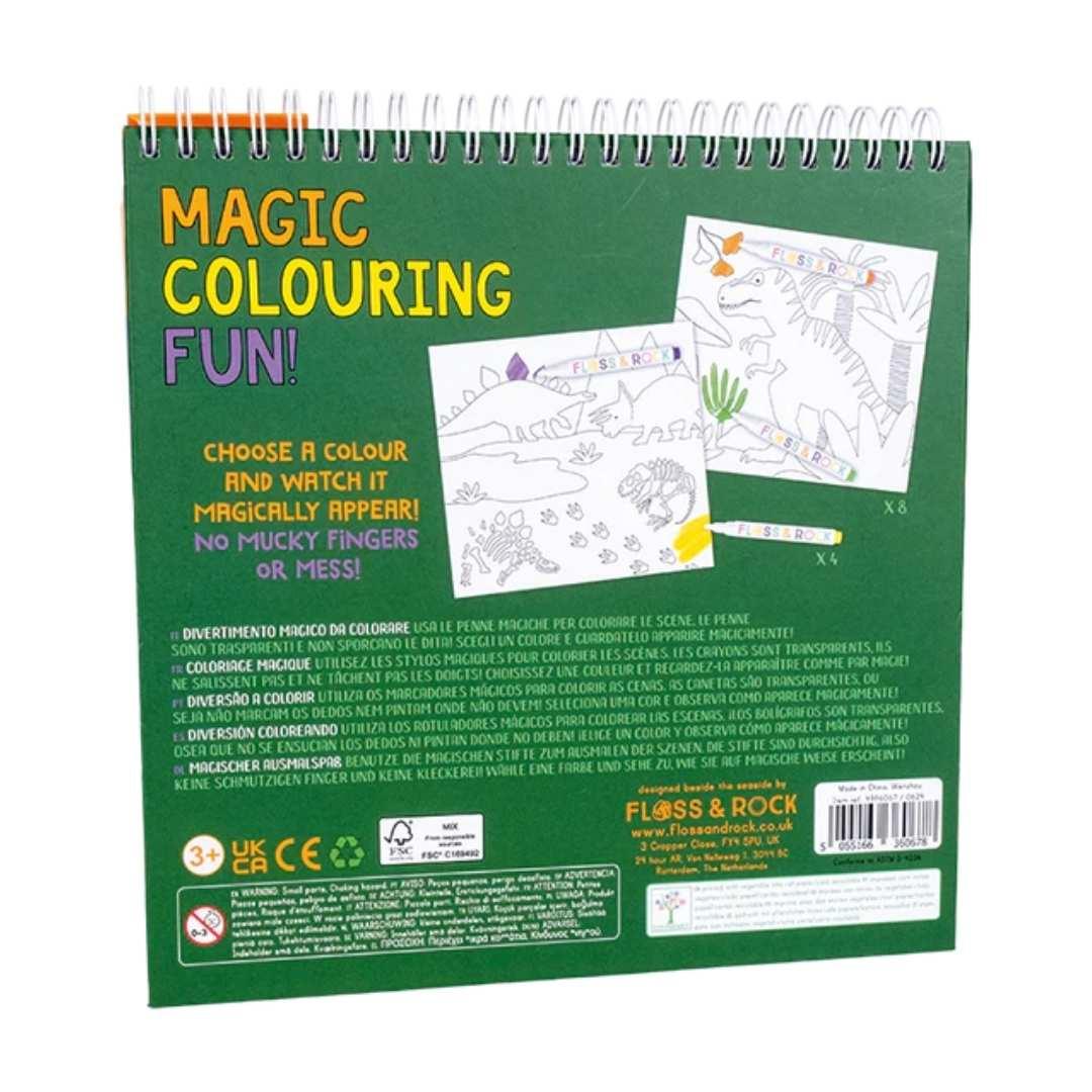 Magic Colouring DINOS ¡Pinta sin manchas! - manodesantaoficial