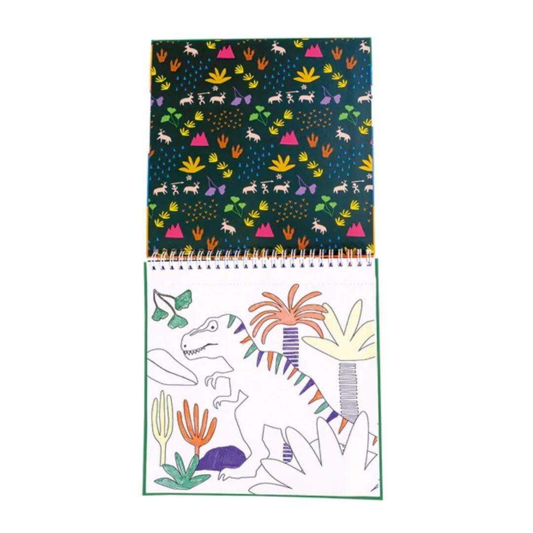 Magic Colouring DINOS ¡Pinta sin manchas! - manodesantaoficial