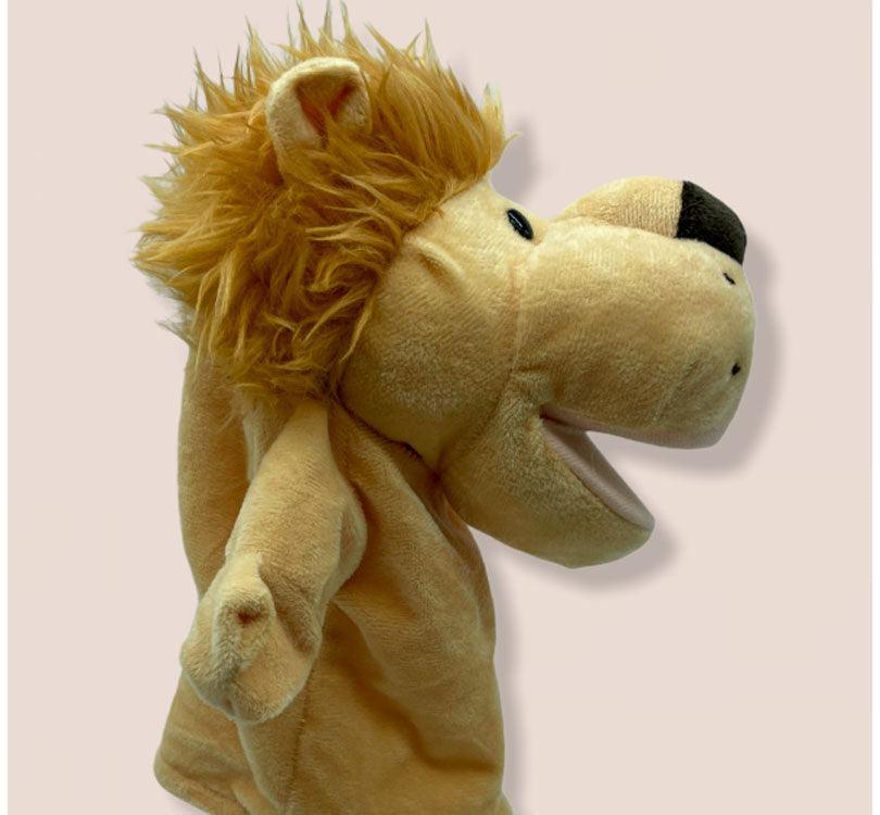 Marioneta de mano Ben el león - manodesantaoficial