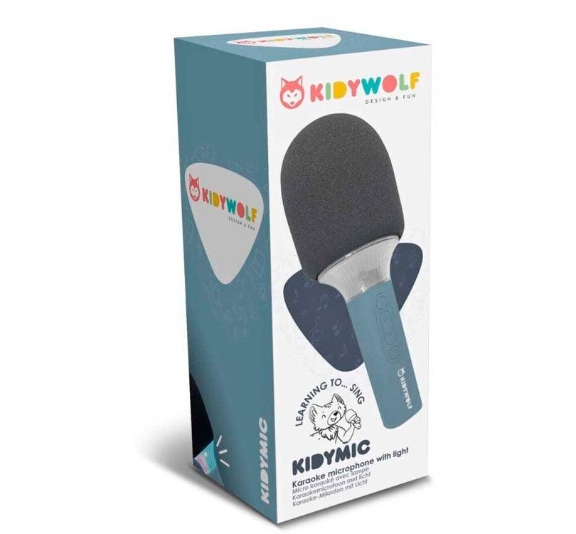 Micrófono/Karaoke inalámbrico Kidymic AZUL - manodesantaoficial