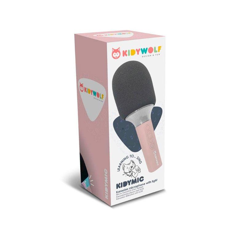 Micrófono/Karaoke inalámbrico Kidymic ROSA - manodesantaoficial