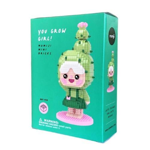 Mini Bricks - You Grow Girl - Cactus Momiji (897 pcs) - manodesantaoficial
