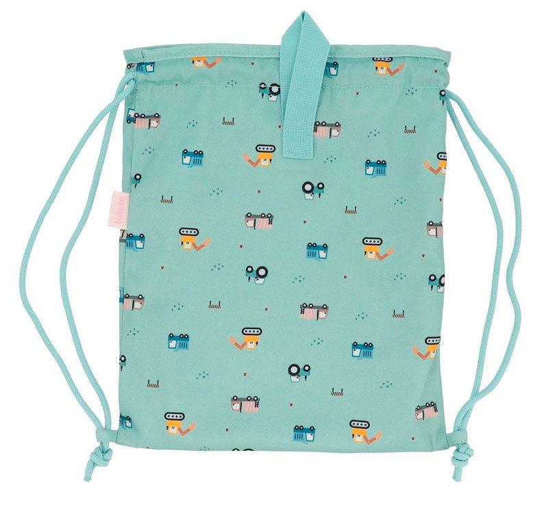 Mochila Saco tela Trucks camiones personalizable - manodesantaoficial